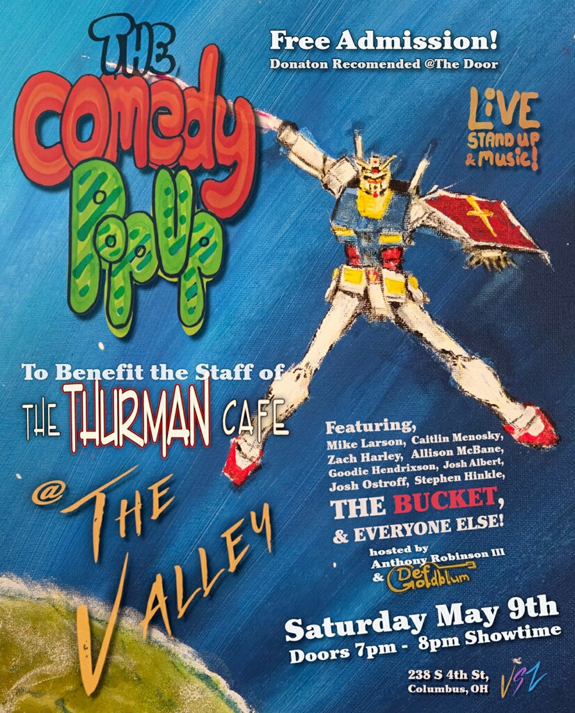 Def Goldblums Comedy Pop Up For Thurmans